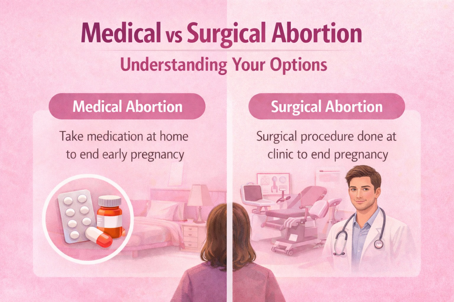 Medical Abortion vs Surgical Abortion