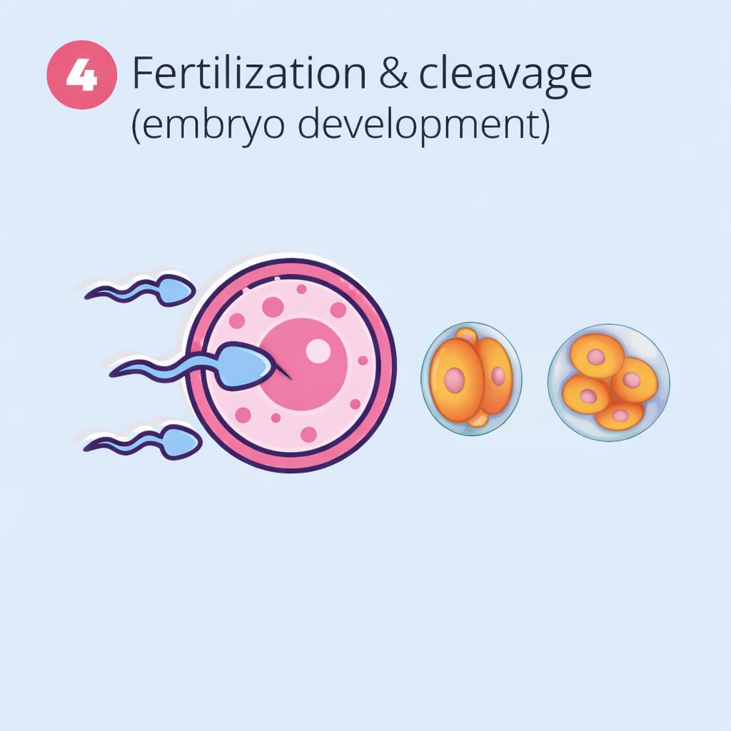Step 4 Embryo development