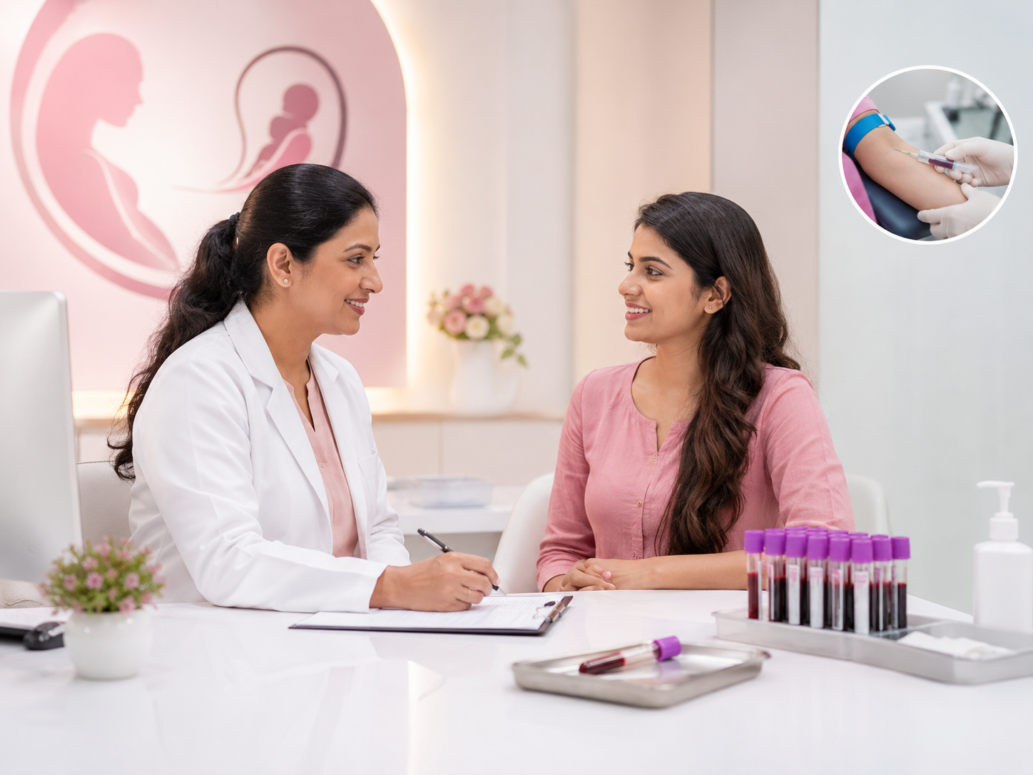 Step 1 Consultation and AMH blood test